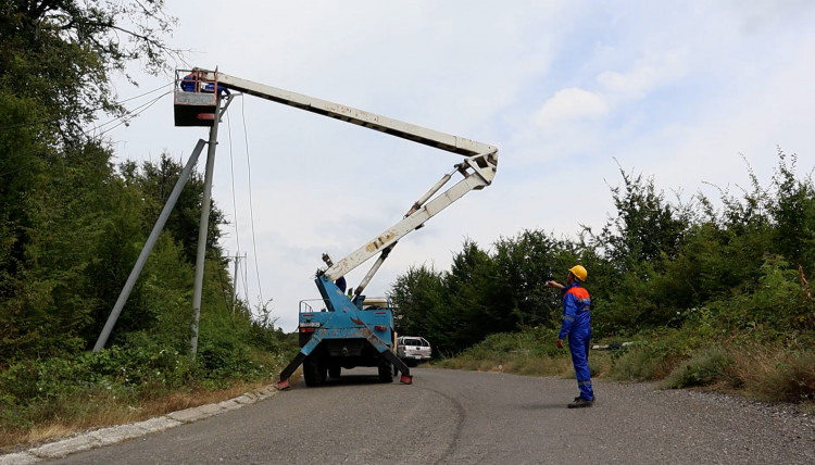 “Azərişıq” ASC Ağdərənin elektrik təsərrüfatını yenidən qurur